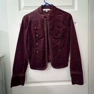 Purple Military Style Blazer